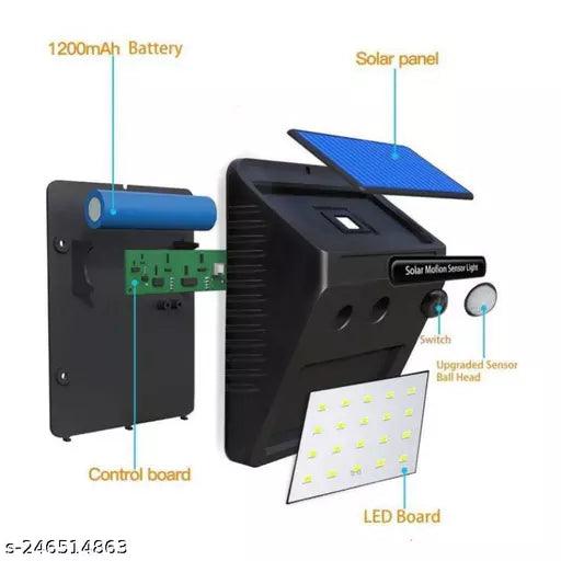 Solar light for garden outdoor solar powered sensor light - Springkart