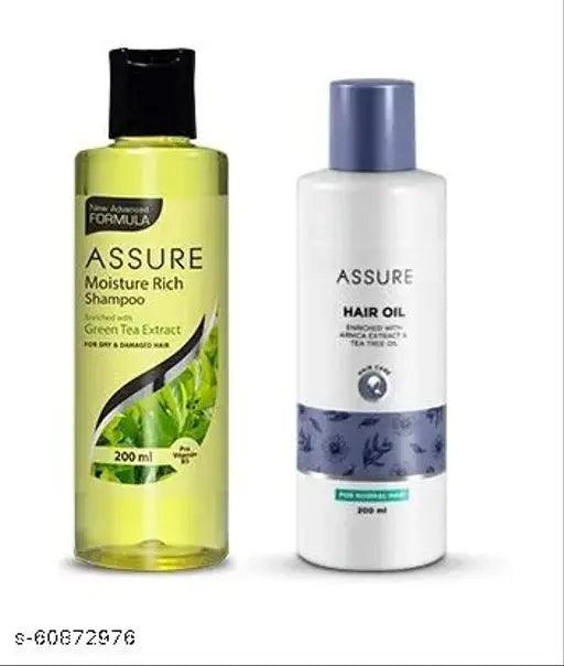 Assure Moisture Rich Shampoo And Assure Hair Oil Vestige - Springkart