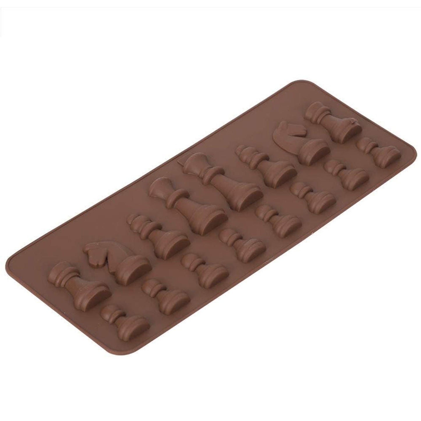 Silicone Chocolate Mould Chess Shape (1 Pc) - Springkart