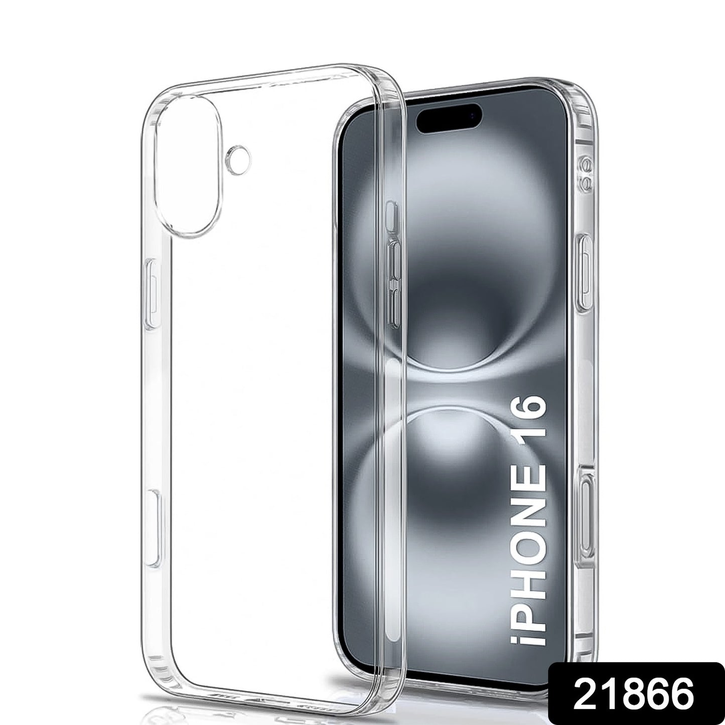 Transparent Hard Case For Iphone 16 Case (1 Pc) - Springkart