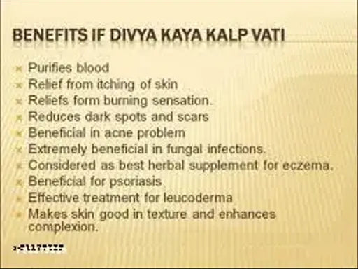 PATANJALI Divya Kayakalp Vati ( Pack of 2 x 80 Tablet) - Springkart