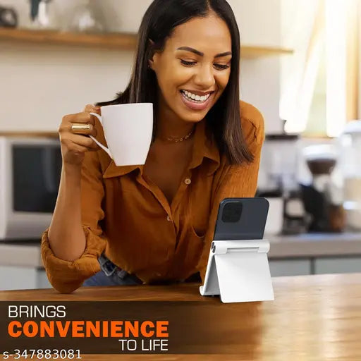 Abs phone stands Plastic white - Springkart