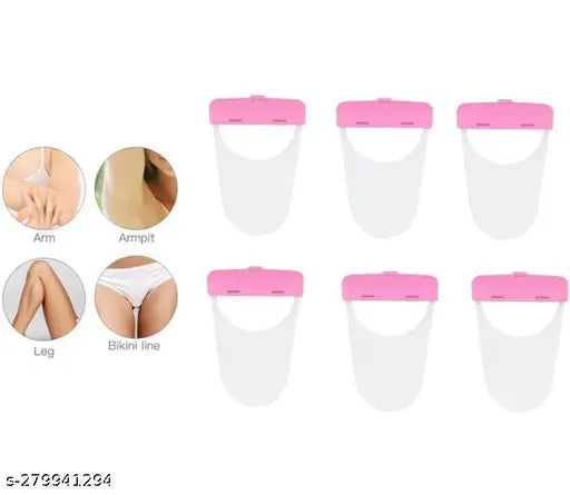 Maxxx Bikini Disposable Razors for Women-Pack of 6-Pink Color - Springkart