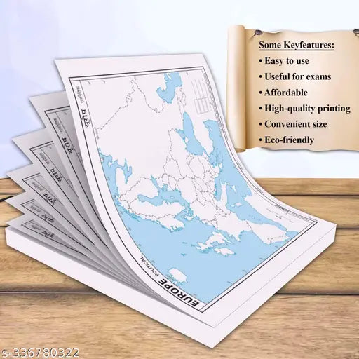 100 EUROPE POLITICAL OUTLINE MAP FOR SCHOOL - Springkart