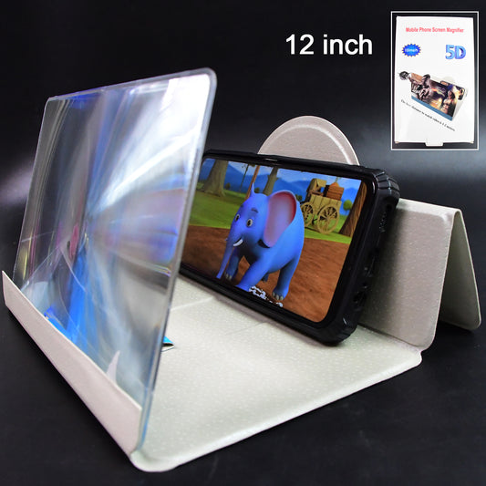 5d Hd Mobile Phone Screen Magnifier Amplifier (1 Pc 12 Inch) - Springkart