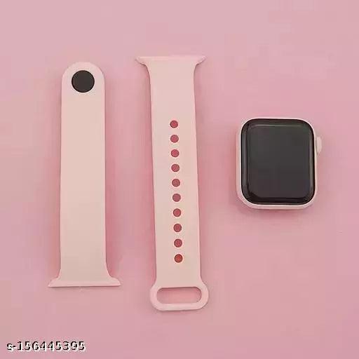 New Luxurious 100% Waterproof Fashion Silicone Pink Colored LED Dial Watch - Springkart