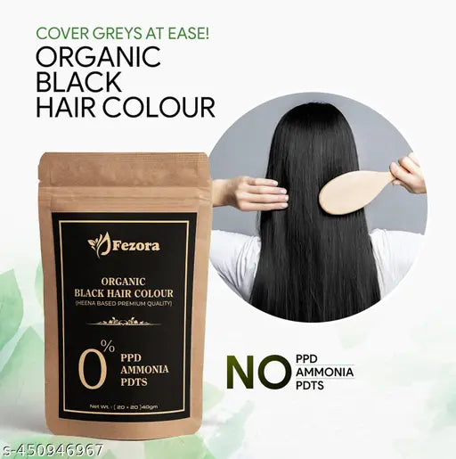 Permanent Hair Color | No Ammonia Formula infused with Coffee & Argan oil | 100% Gray Coverage | Long lasting Colour | Smoothness women