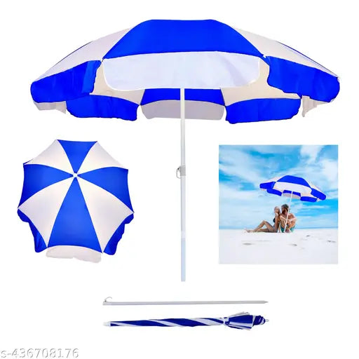 6ft/36Inch Without Stand Outdoor Garden Big Size Umbrella For Shop Hotels And Restaurent - Springkart