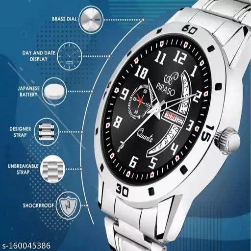 BLACK WATCH Strap Material : Stainless SteelCase - Springkart