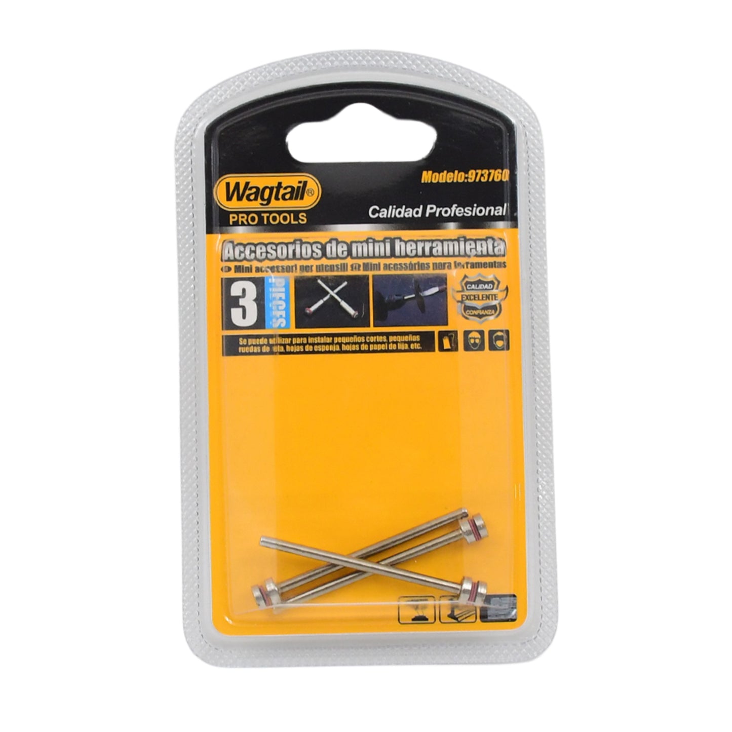 Cut-off Wheel Screw Mandrels Shank Dia Cutting Disc Holder (3 Pcs Set) - Springkart