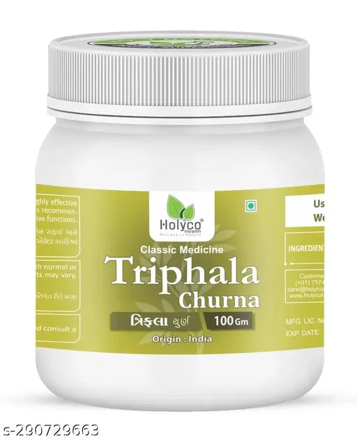 Digestive Health, Fat Removal and Improve Detoxification Triphala Churna 100gm - Springkart