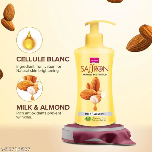 Body Lotion for Men & Women | Combo of 3 | 250 ml Each | Milk & Almond (750 ml) - Springkart