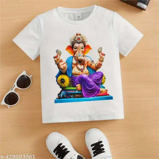 Ganesh Chaturthi Printed T-shirts - Springkart