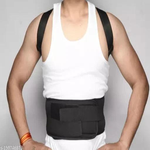 Body Posture Corrector Belt Shoulder, Back & Abdomen Support Belt - Springkart