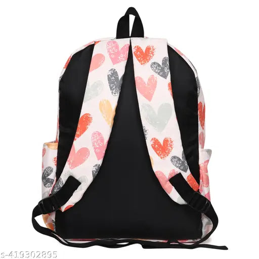 MELVIS 20L Backpack School Bag For Travel With Bottle Compartment | Trendy Water Resistant High Storage Bag For Men & Women | Boys & Girls Laptop Printed Backpack For College Gift