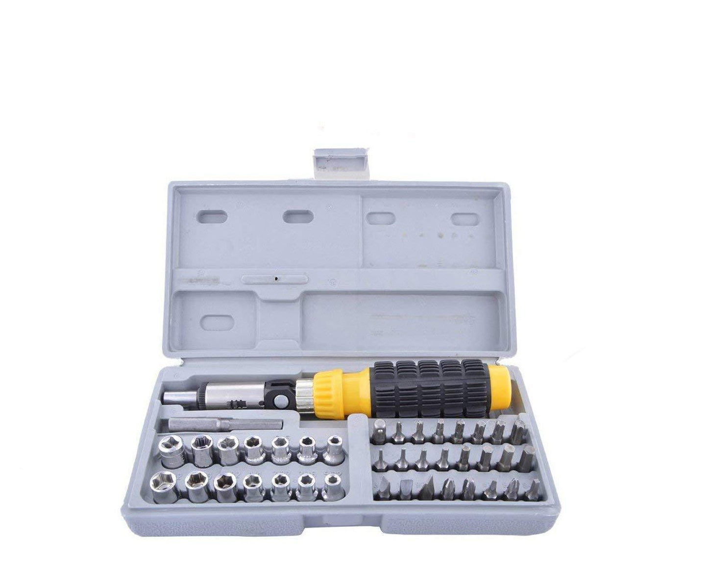 0423 Socket And Screwdriver Tool Kit Accessories (41 Pcs) - Springkart