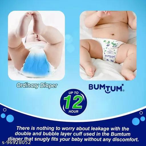 Baby Diaper Pants with Double Leakage Protection - 9 to 14 Kg (62 Count, Large) - Springkart