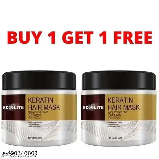 Keratin Hair Treatment mask Deep Repair Conditioning Argan Oil All Hair Types 200ml pack 2