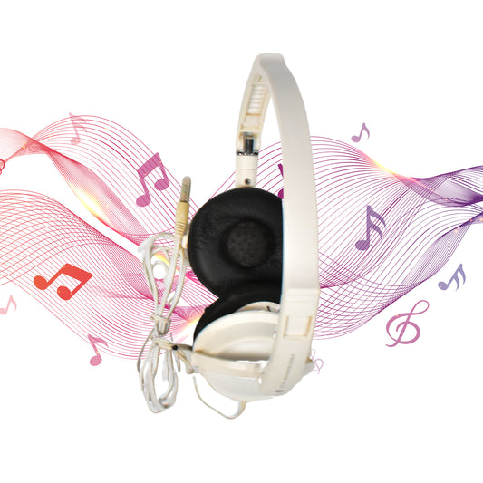6397 Fold Able Stereo Headphones For Mobiles Dj Style High-performance Headphones Wired Headphones With Mic On-ear Headphones (1pc) - Springkart
