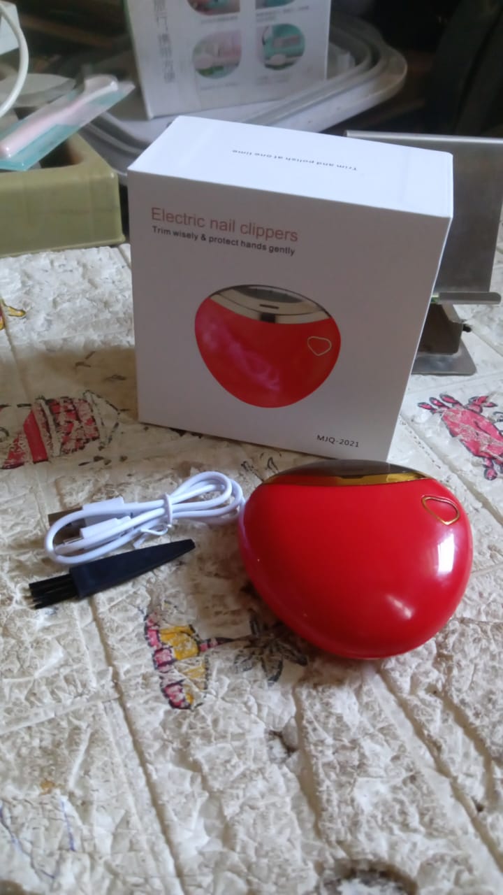 12584 Electric Manicure Automatic Nail Electric Nail Clippers Nail File Electric Nail Drill Electric Nail Cutter Cuticle Nail Grinder Safe Nail Clipper Baby Abs Pedicure Scissors - Springkart
