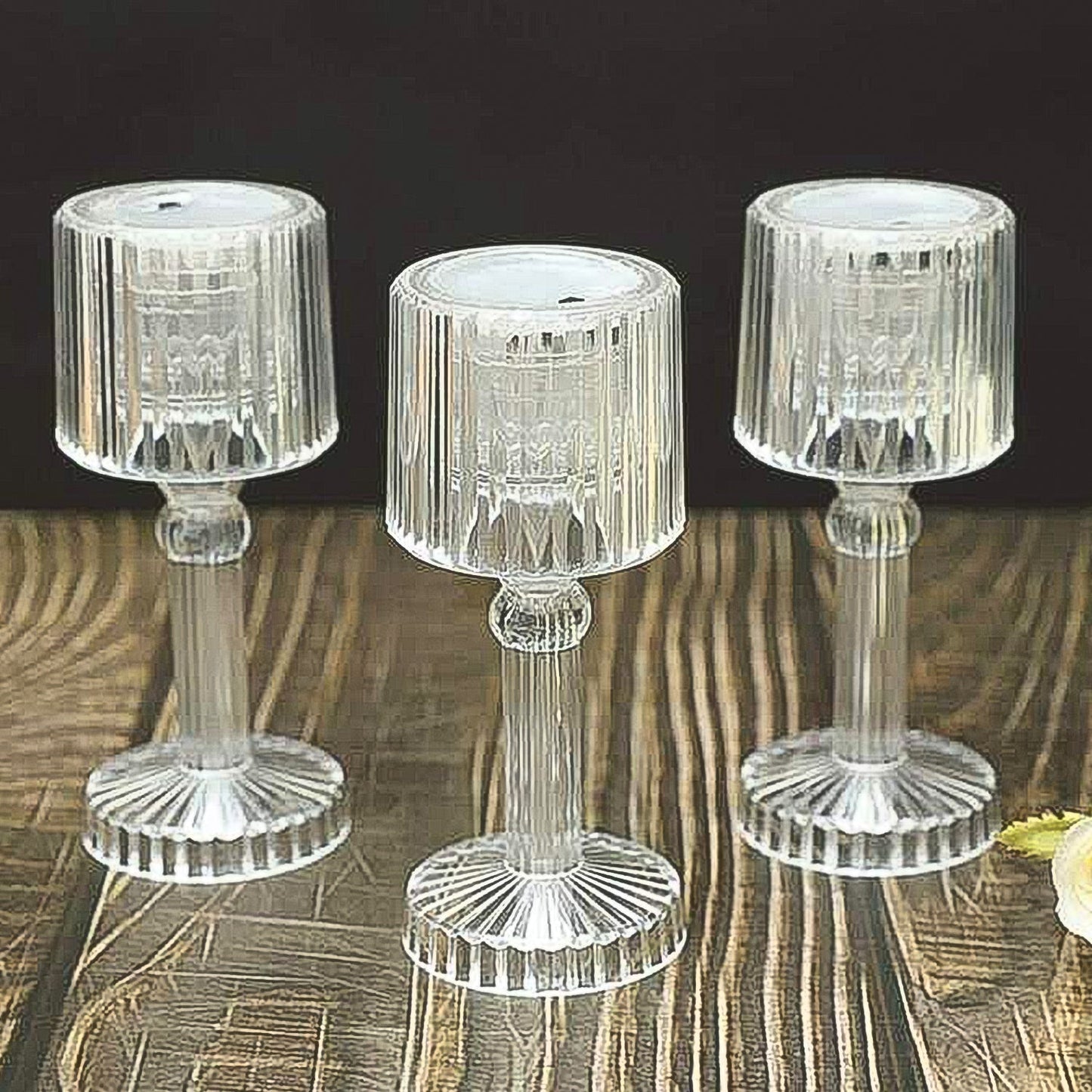 Big Acrylic Led Desk Lamps Table Lamp Portable Crystal (1 Pc Big) - Springkart