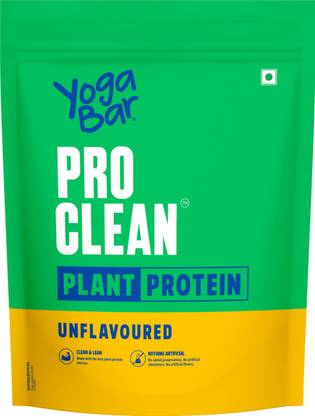 Yogabar Protien powder plant based unflavoured 500g Plant-Based Protein (500 g, Unflavoured)