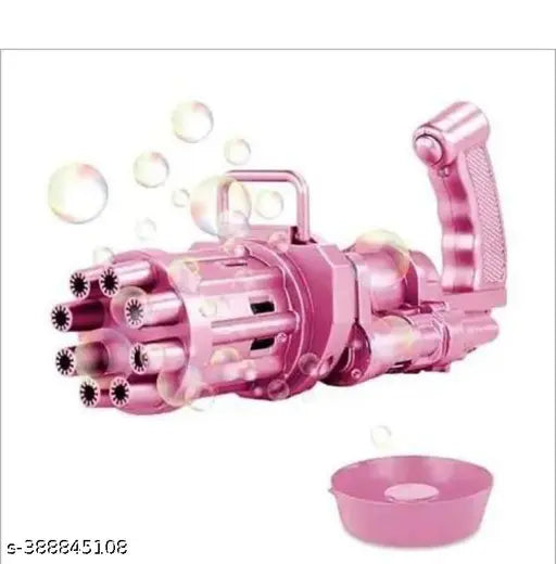 8-Hole Electric Bubbles Gun for Toddlers Toys - Springkart