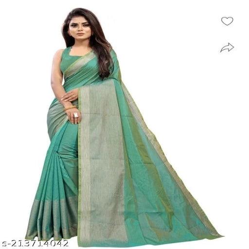 cotton sarre with blous - Springkart