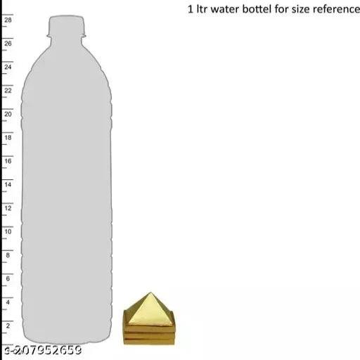 Vastu Feng Shui Metal Pyramid - Vastu Pyramid 3 Layer, 1.5 inch in Size with 91 Pyramids for Vastu and Feng Shui - Springkart