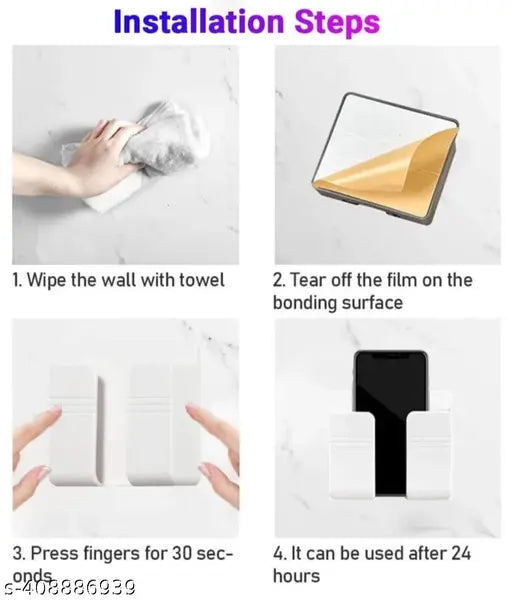 Mobile holders for keeping mobiles during charging. - Springkart