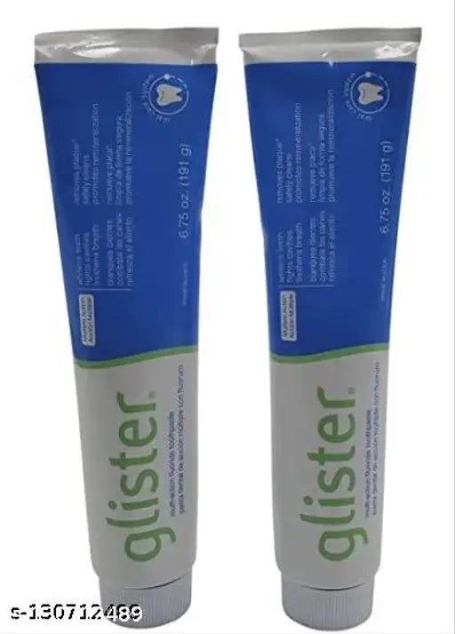 2 x GLISTER MULTI-ACTION FLUORIDE TOOTHPASTE Pack of 2 - Springkart