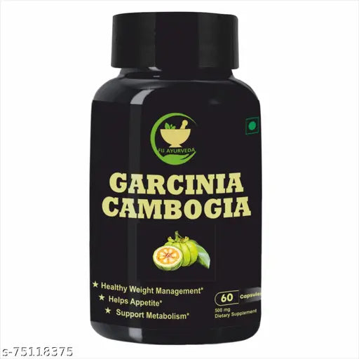 AYURVEDA Garcinia Cambogia for Weight Loss Capsule for Fat Cutter Capsule- 500mg 60 Capsules (Pack of 1) - Springkart