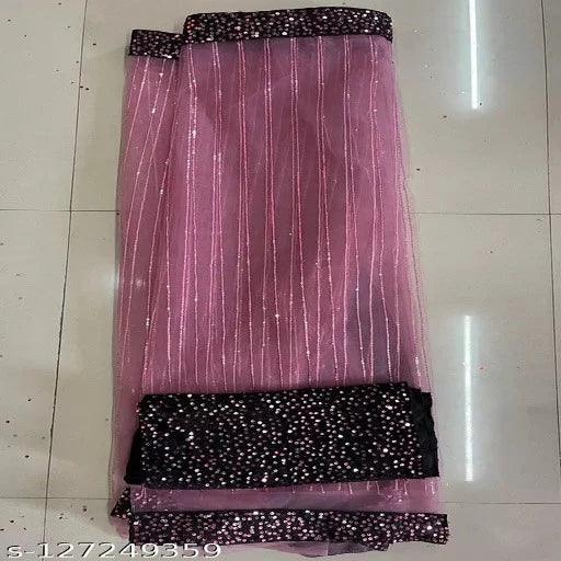 NEW PARTY WEAR SEQUENCE SAREE - Springkart