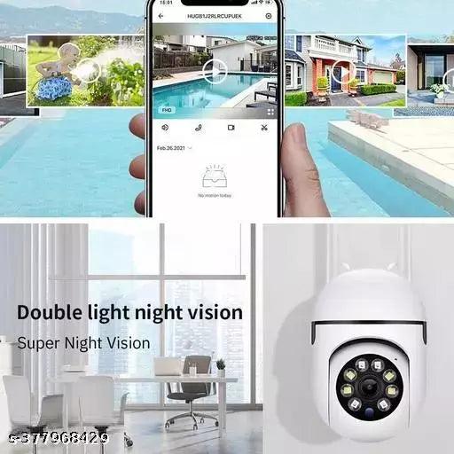 Home Smart Live View CCTV Camera Mobile App WiFi IR Night Vision 2-Way Audio Security Camera - Springkart