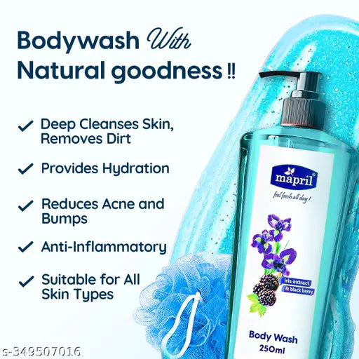 Body Wash for Men & Women Shower Gel for Whitening Soft, Smooth Healthy Moisturize Skin (250ml Each, Pack of 2,) - Springkart