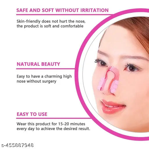 Nose Up Shaping Shaper Lifting Bridge Straightening Beauty Nose Clip Nose Shaper (Pack of 1) - Springkart