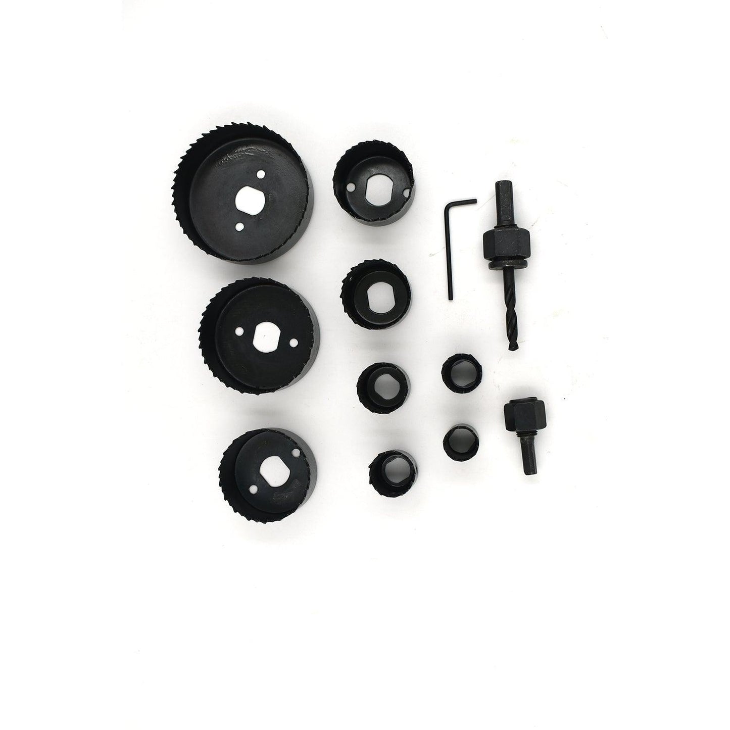 0415 -12 Pcs 19-64mm Hole Saw Kit - Springkart