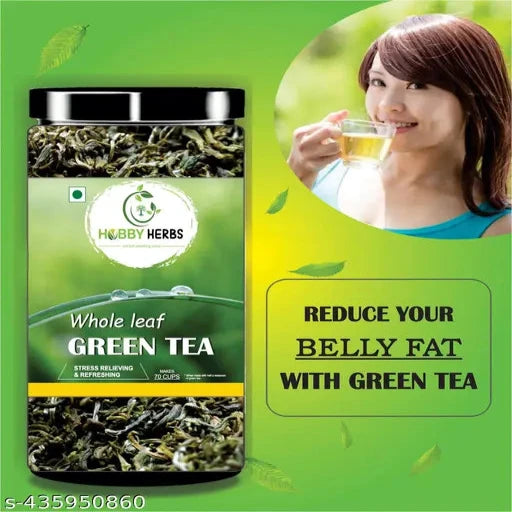Herbs Green Tea 200g | Long Leaves | Green Tea for Weight Loss - Springkart