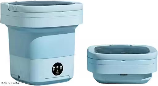 Semi Automatic Folding 2kg Top Loading Mini Washing Machine with Dryer