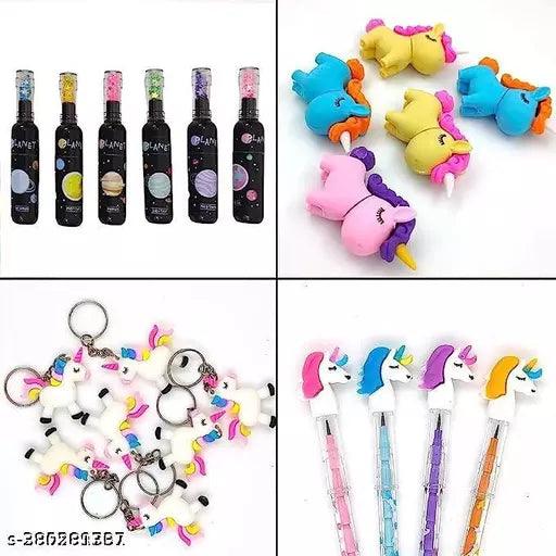 FUR POUCH FOR SCHOOL KIDS COMBO E EYE POUCH WITH 7 - Springkart