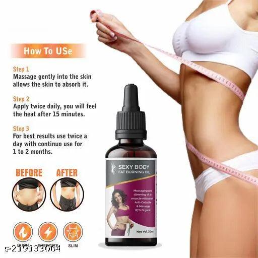 Organic Faster Fat loss Go slimming weight loss body fitness oil 30 ml - Springkart