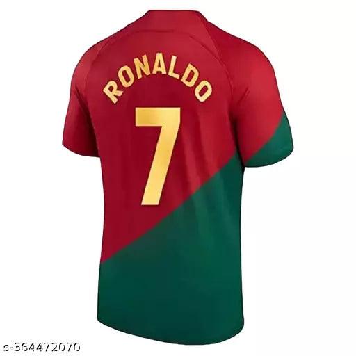 Soccer Football Cr7 Portugal Home Kit Ronaldo 7 Jersey - Springkart
