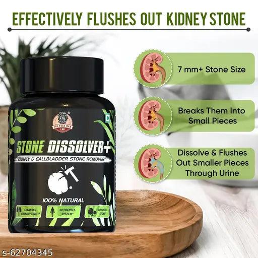 Stone Dissolver Veg Supplement Chanca Piedra & Celery Seed (60 Capsules | Pack of 1) - Springkart