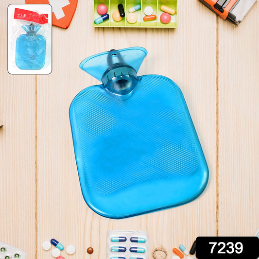 Transparent Personal Care Rubber Hot Water Heating Bag for Pain Relief (Small) - Springkart