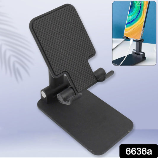 DESKTOP CELL PHONE STAND PHONE HOLDER FULL 3-WAY ADJUSTABLE PHONE STAND FOR DESK HEIGHT + ANGLES PERFECT AS DESK ORGANIZERS AND ACCESSORIES - Springkart