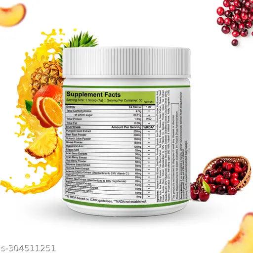 Vedapure Plant Based Skin Collagen Builder Supplement Vitamin E & C | Healthy Skin, Joints, Hairs & Nails (PACK OF 1) - Springkart