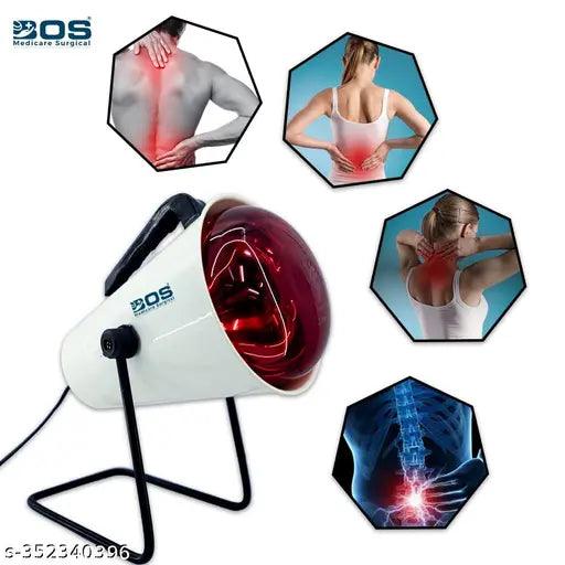 Heat Therapy Lamp for Pain Relief Rod stand adjustable angle Joint and Orthopedic Light Infrared Lamp Bulb 150W / 230V Base-E 28 - Springkart
