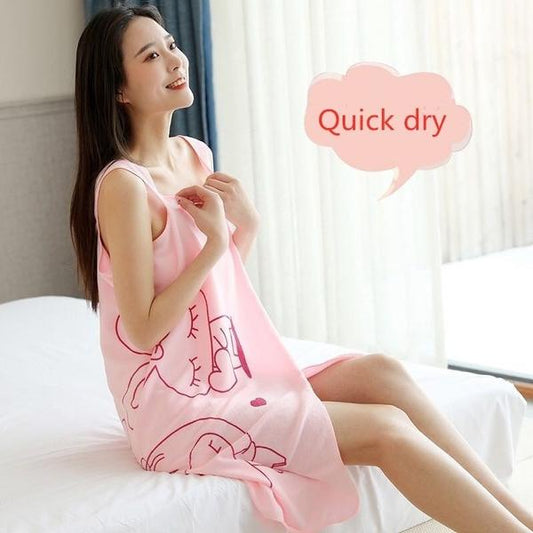 1453 Quick Dry Bath Towel 100 Cottonsoft Fluffy Super Absorbent For Men Women - Springkart