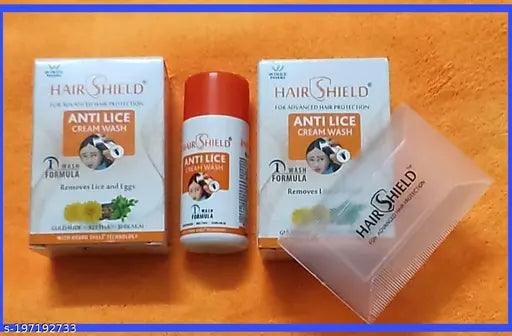 hair shield-anti lice cream wash 30ml (Hair Care/Shampoo) pack of 2 - Springkart