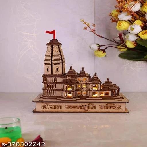 Elegant Lifestyle Shree Ram Mandir with Light, - Springkart
